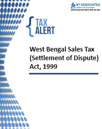 West Bengal Sales Tax (Settlement of Dispute) Act 1999