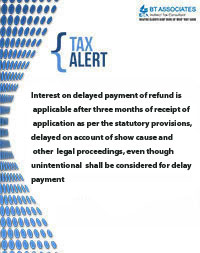 Interest on delayed payment of refund is applicable after three months of receipt of application as per the statutory provisions, delayed on account of show cause and other legal proceedings, even though unintentional shall be considered for delay payment
